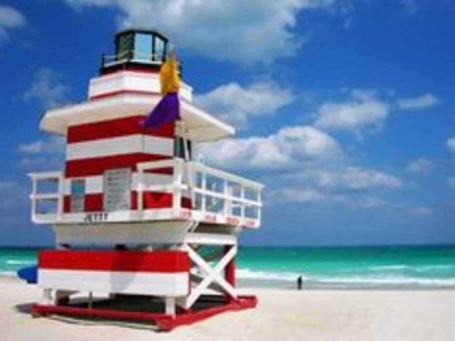 Apartment Right On The Beach! Miami Beach Eksteriør billede